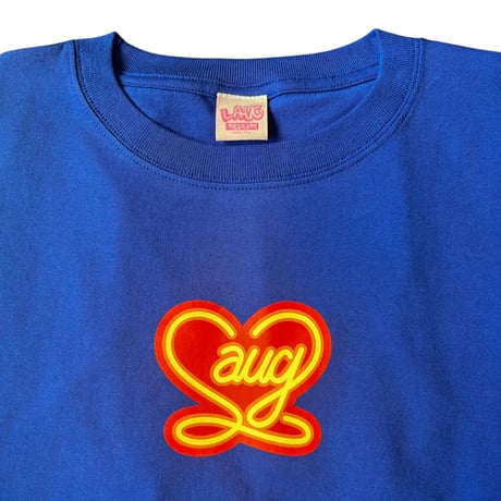 LAUG LOVE LAUG TEE BLUE