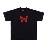 BYE JEREMY BUTTERFLY TEE BLACK
