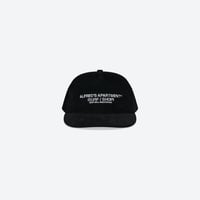 ALFRED'S APARTMENT SURF SHOP CAP BLACK