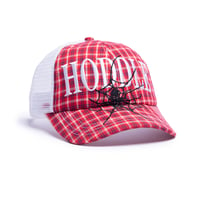 HODDLE WEB TRUCKER CAP RED / BLACK