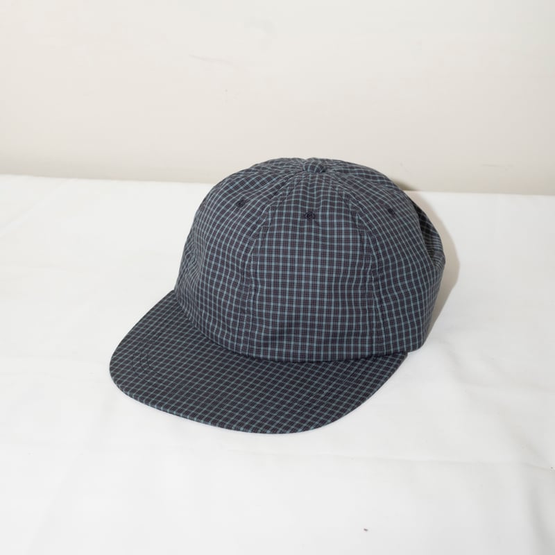 帽子 LAUG PLAID ORGANIC COTTON CAP (BLUE) LAUG PLAID ORGANIC COTTON CAP (BLUE) | LAUG
