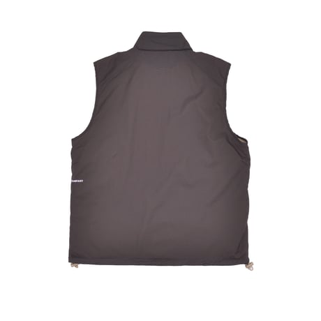 POP TRADING COMPANY REVERSIBLE SAFARI VEST DELICIOSO/WHITE PEPPER