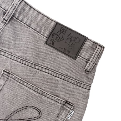 HODDLE RANGER JEAN LIGHT WASH GREY