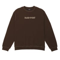 PASSPORT OFFICIAL ORGANIC SWEATER - BARK
