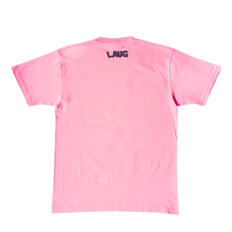LAUG SHIMPEI COLLAGE TEE PINK