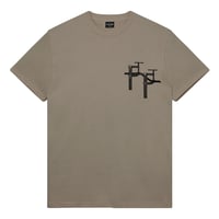 PASS~PORT RE~BAR TEE - KHAKI