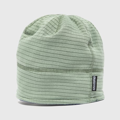 SEXHIPPIES REVERSIBLE GRID FLEECE BEANIE NAVY / SAGE