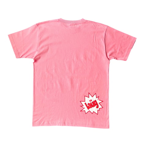 LAUG WSE BABY TEE PINK