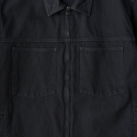PWA DENIM ZIP-UP JKT KHAKI