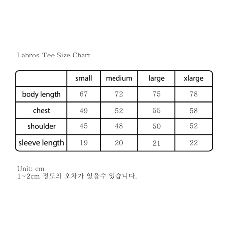 LABROS CAR TEE ASH GREY
