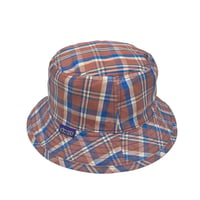 ADWYSD REVERSIBLE BUCKET HAT BLACKDENIM / PLAID