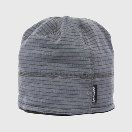 SEXHIPPIES REVERSIBLE GRID FLEECE BEANIE BLACK / MID GREY
