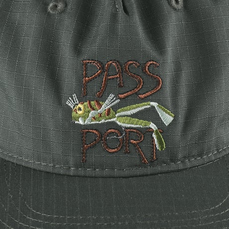 PASS~PORT FROG LURE RIPSTOP WORKERS CAP - MOSS