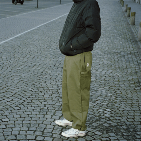 POETIC COLLECTIVE SCULPTOR PANTS OTD - OLIVE GREEN