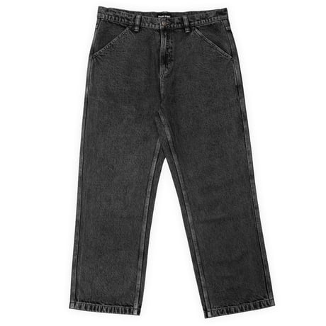 PASS~PORT WORKERS CLUB DENIM JEAN - GREY OVER-DYE