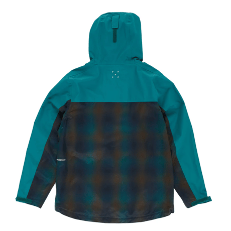 POP TRADING COMPANY BIG POCKET HOODED JACKET BAYBERRY