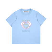 FUNGUYS DOLPHIN BABY TEE BLUE