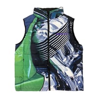 LABROS MOTORCYCLE PADDED VEST (GREEN)