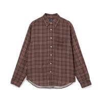 BoTT CLASSIC PRINTED SHIRT BROWN