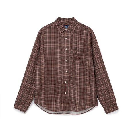BoTT CLASSIC PRINTED SHIRT BROWN