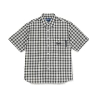 BOTT PLAID S/S SHIRT BLACK