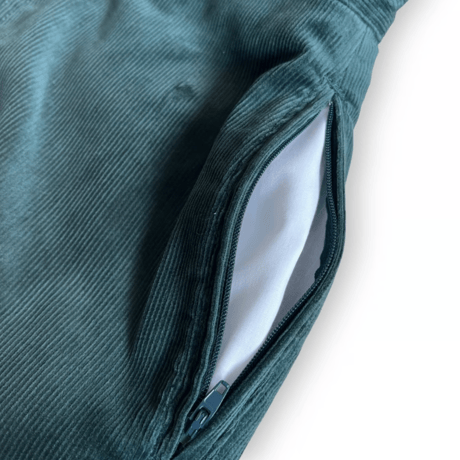 RWCHE  SESSION CORDUROY PANTS FOREST GREEN