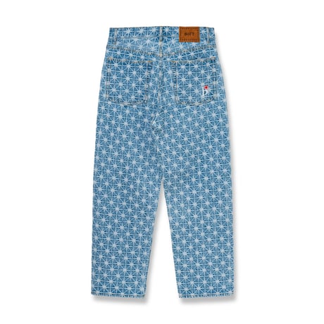 BoTT SPARKLE MONOGRAM DENIM WASHED BLUE