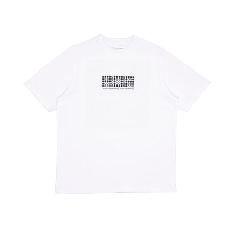 POP TRADING COMPANY CODE T-SHIRT WHITE