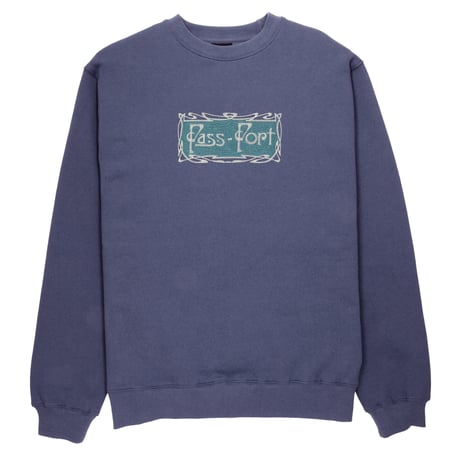 PASSPORT PLUME SWEATER - DUSTY BLUE