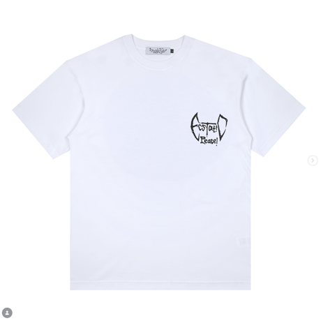 FUNGUYS ECSTATIC PEACE TEE WHITE