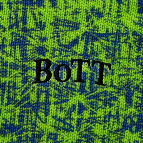 BoTT BAMBOO CAMO PRINTED SWEATER LIME