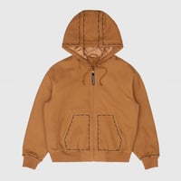 SEXHIPPIES WELDER’S STITCH HEAVY WEIGHT CANVAS JACKET  BROWN/BLACK