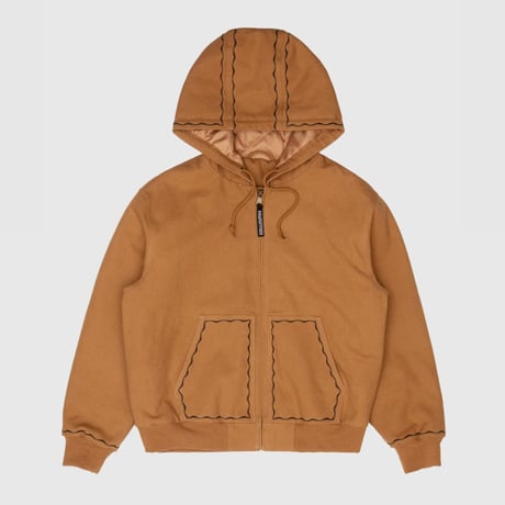 SEXHIPPIES WELDER’S STITCH HEAVY WEIGHT CANVAS JACKET  BROWN/BLACK