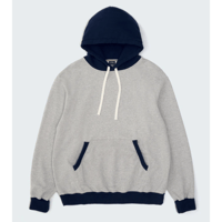 PWA HEAVY KANOKO BLOCK HOODIE HEATHER GREY