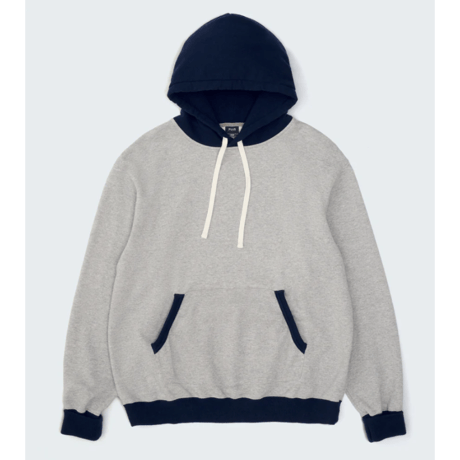 PWA HEAVY KANOKO BLOCK HOODIE HEATHER GREY