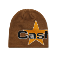 CASH ONLY OUTFIELD BEANIE BROWN