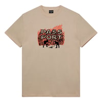 PASS~PORT BRUSH FIRE TEE - SAND
