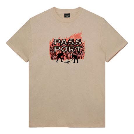 PASS~PORT BRUSH FIRE TEE - SAND