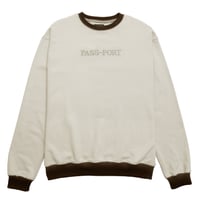PASSPORT ORGANIC TONAL SWEATER  SAND