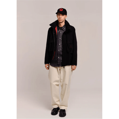POP TRADING COMPANY  DRS PANTS OFF WHITE DENIM