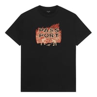 PASS~PORT BRUSH FIRE TEE - BLACK