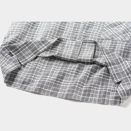 TIGHTBOOTH FURROW SHIRT WHITE PLAID