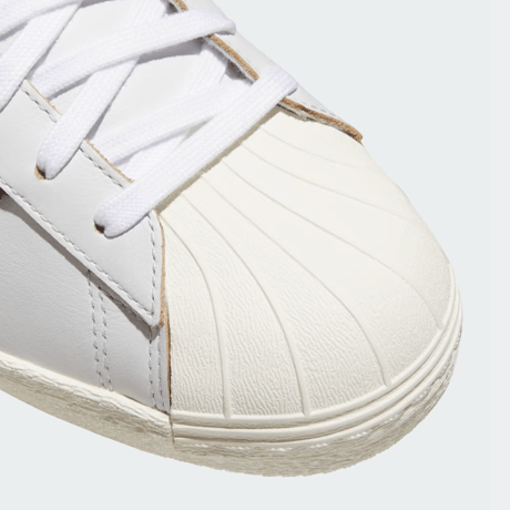 ADIDAS SUPERSTAR 80 ADV CRYSTAL WHITE / SHADOW RED