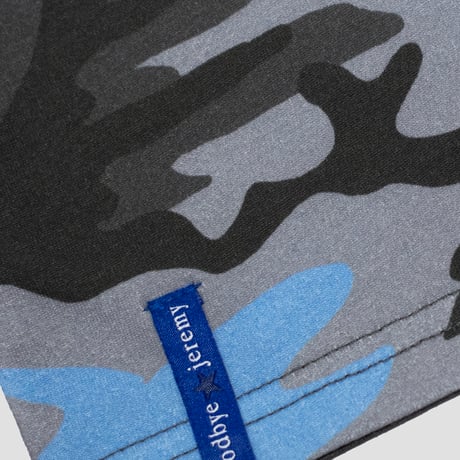 BYE JEREMY CAMO T-SHIRT BLUE