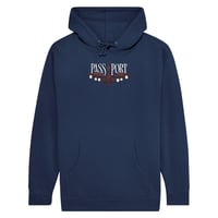 PASS~PORT LILY OF THE VALLEY HOODIE - NAVY