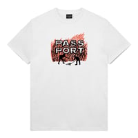 PASS~PORT BRUSH FIRE TEE - WHITE