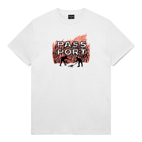 PASS~PORT BRUSH FIRE TEE - WHITE