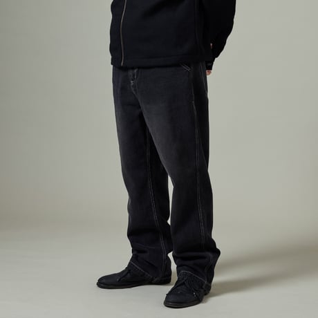 PASS~PORT WORKERS CLUB JEAN PANT - FADED WASHED BLACK