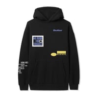 BUTTER GOODS MOBLEY PULLOVER HOOD BLACK