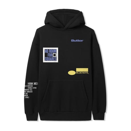 BUTTER GOODS MOBLEY PULLOVER HOOD BLACK